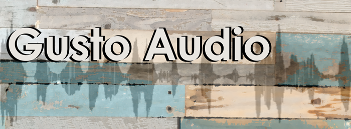 gusto audio | bluetooth speakers | custom wood electronics